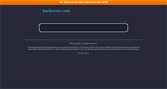 Desktop Screenshot of hackersite.com